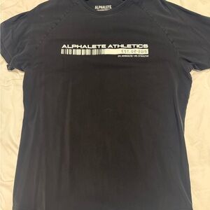 Alphalete Black Graphic Tee